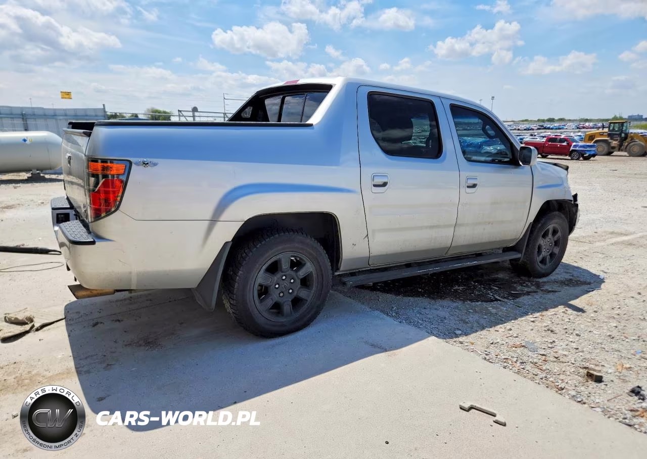 2006 Honda Ridgeline Rtl VIN:2HJYK16586H545871 - 3