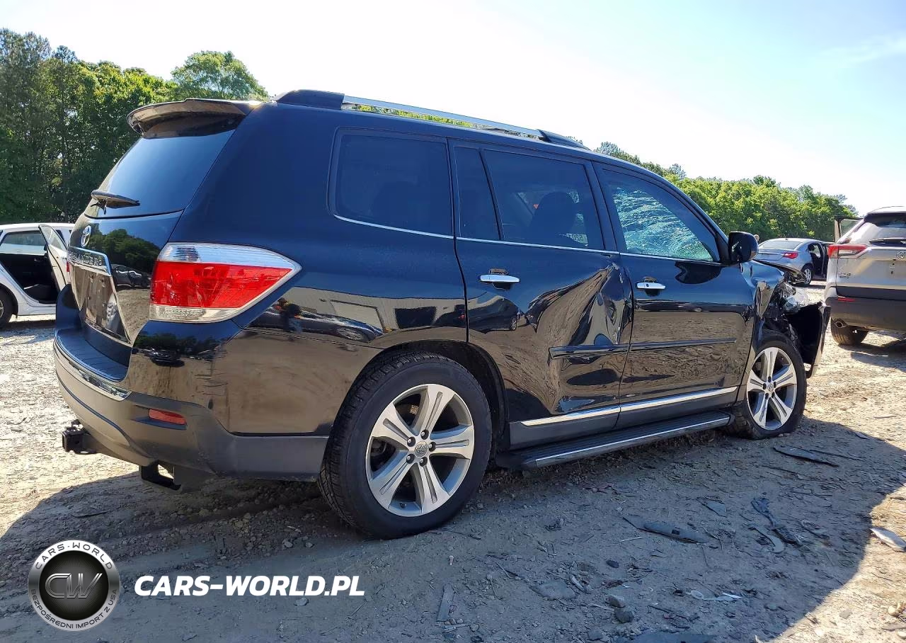 2013 Toyota Highlander Limited VIN:5TDYK3EH1DS133396 - 3
