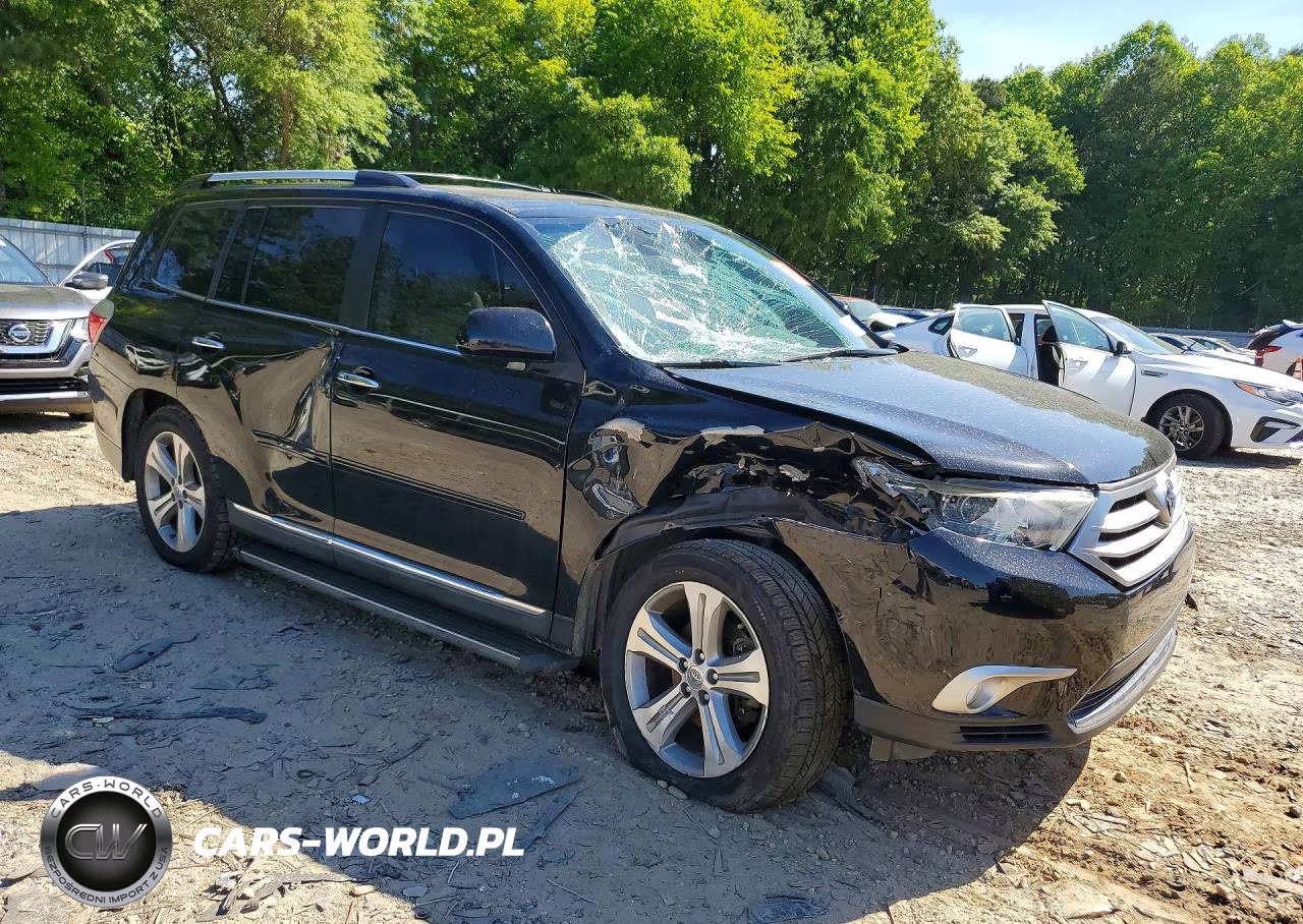 2013 Toyota Highlander Limited VIN:5TDYK3EH1DS133396 - 4
