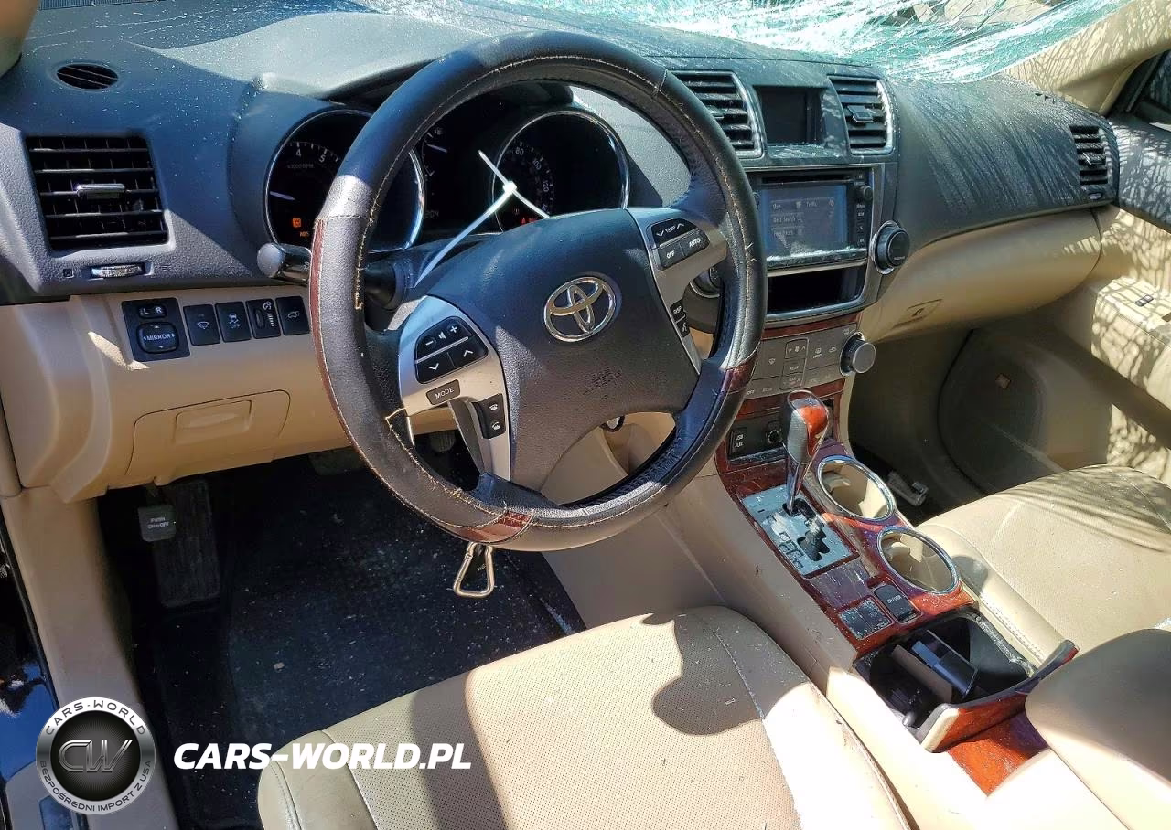 2013 Toyota Highlander Limited VIN:5TDYK3EH1DS133396 - 8