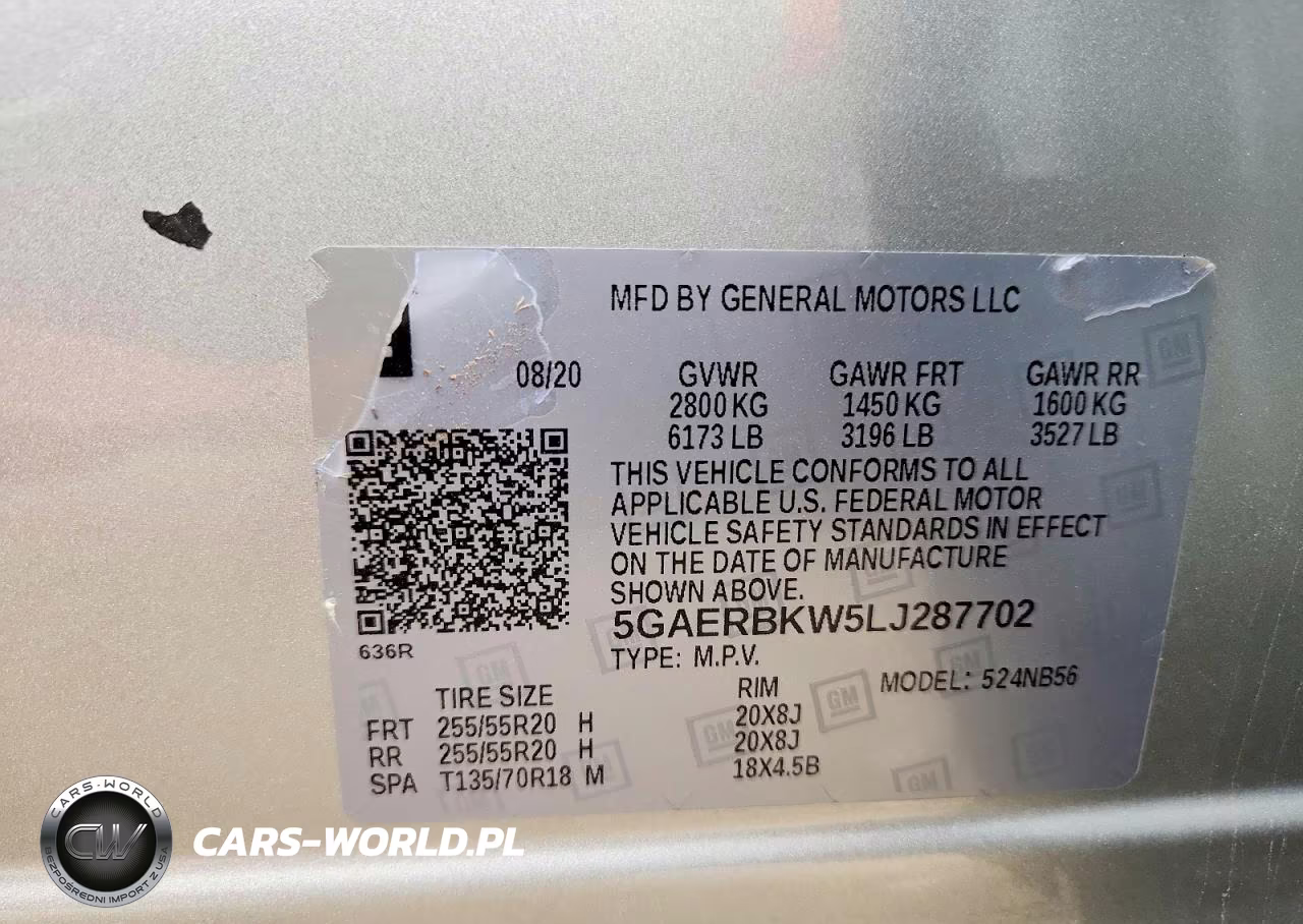 2020 Buick Enclave Essence VIN:5GAERBKW5LJ287702 - 13