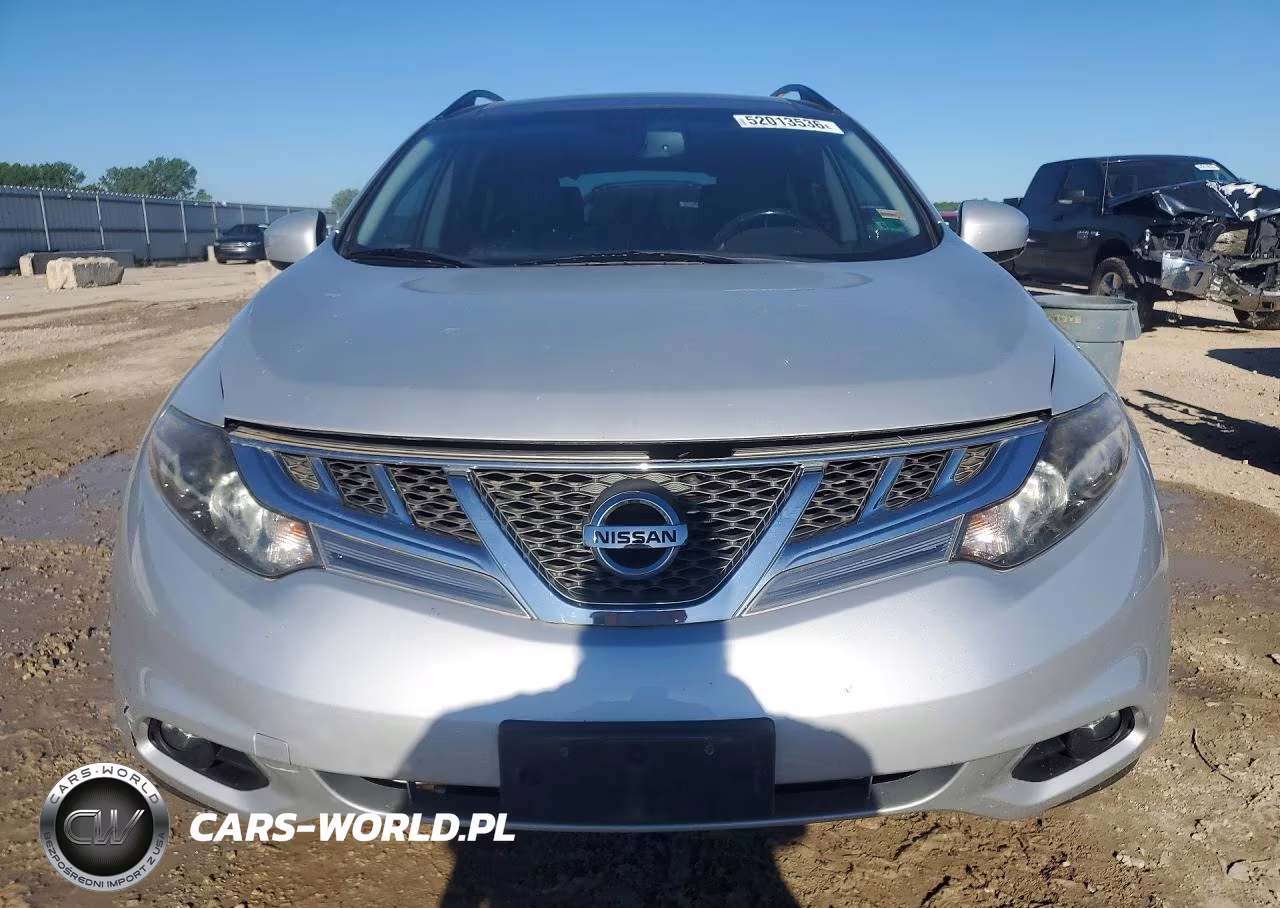 2014 Nissan Murano Sl VIN:JN8AZ1MW8EW525962 - 5