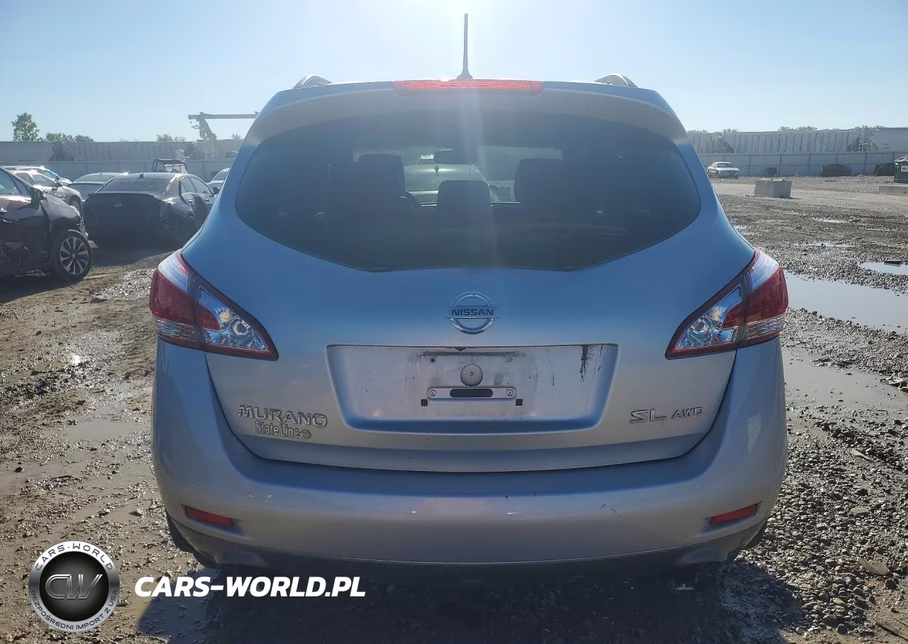 2014 Nissan Murano Sl VIN:JN8AZ1MW8EW525962 - 6