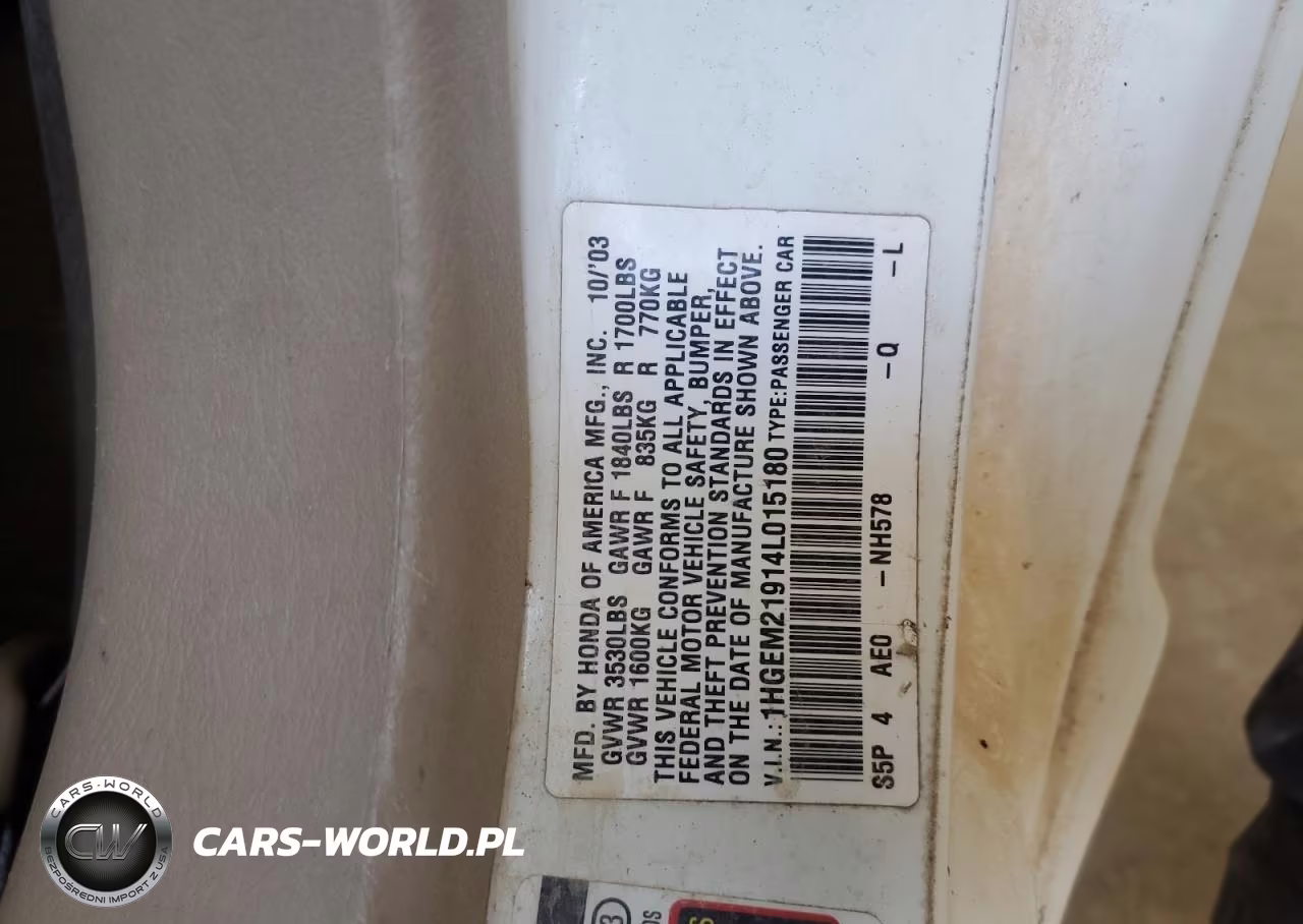 2004 Honda Civic Ex VIN:1HGEM21914L015180 - 12