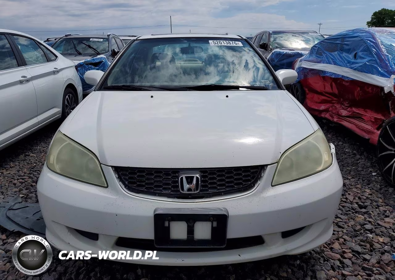 2004 Honda Civic Ex VIN:1HGEM21914L015180 - 5