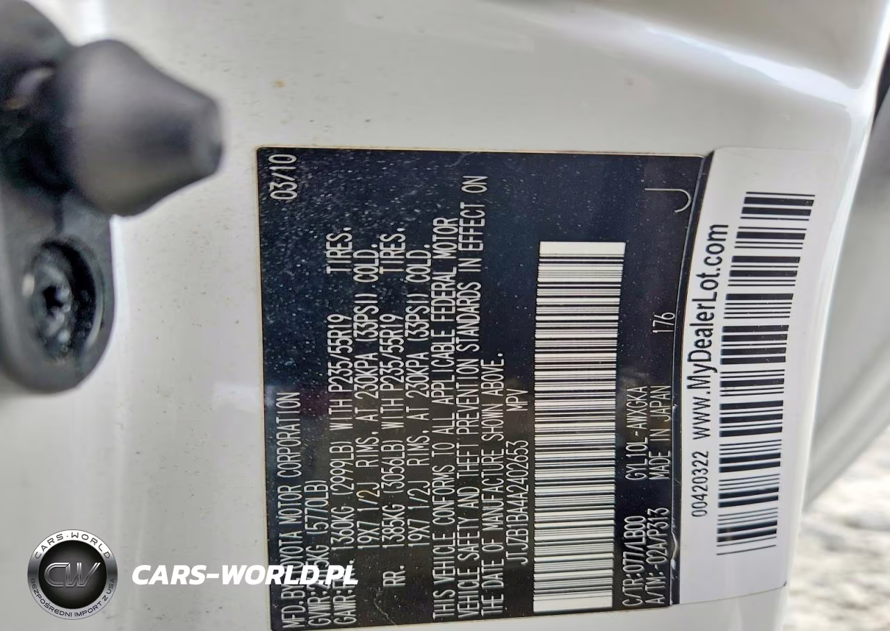 2010 Lexus Rx 450H VIN:JTJZB1BA4A2402653 - 13