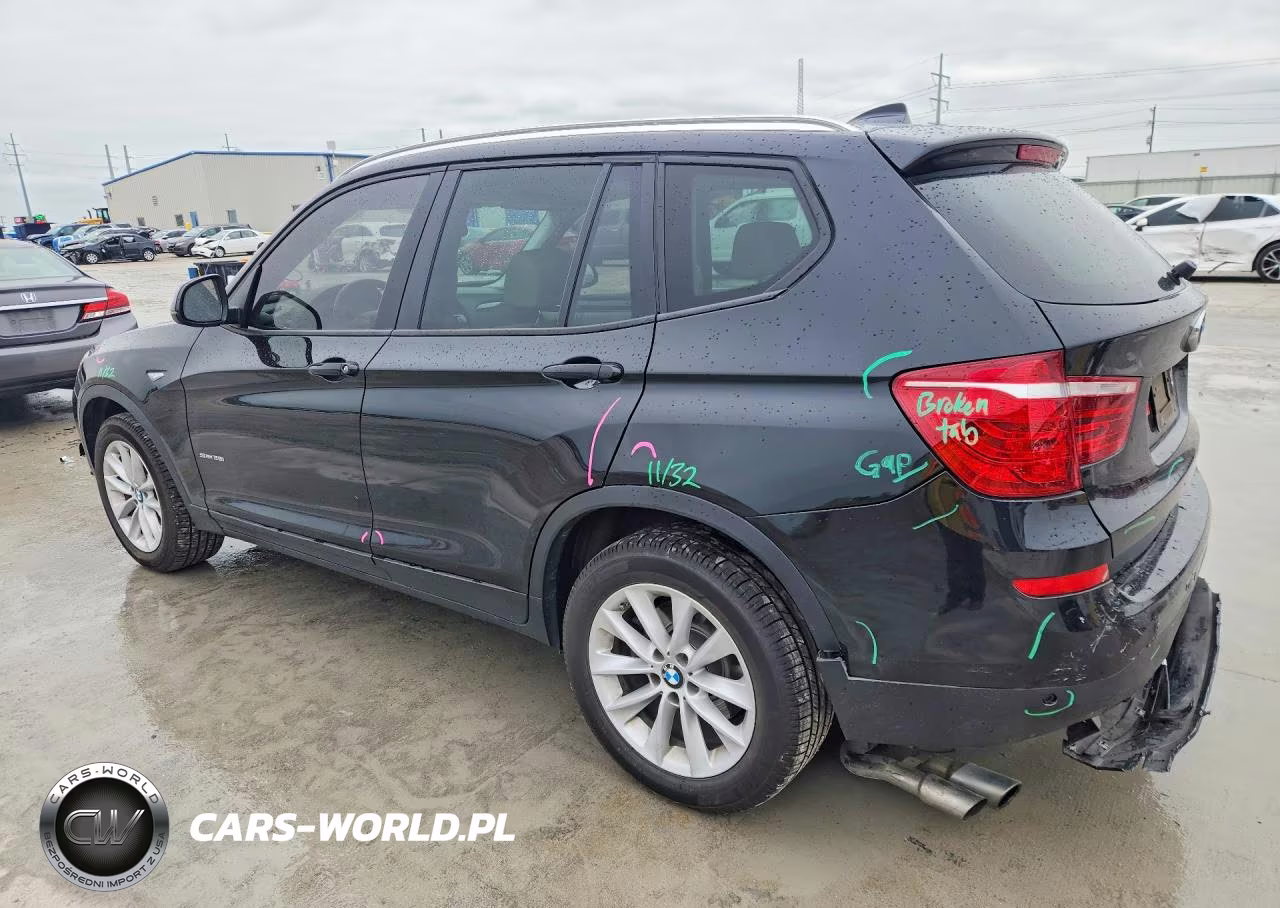 2016 BMW X3 Sdrive28I VIN:5UXWZ7C52G0R32094 - 2