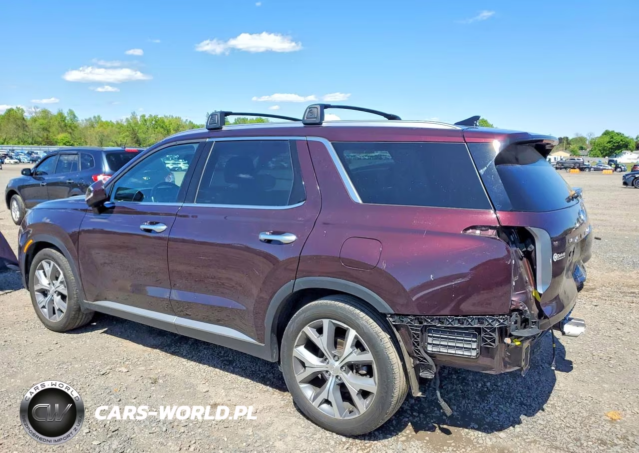2021 Hyundai Palisade Sel VIN:KM8R4DHE7MU260683 - 2