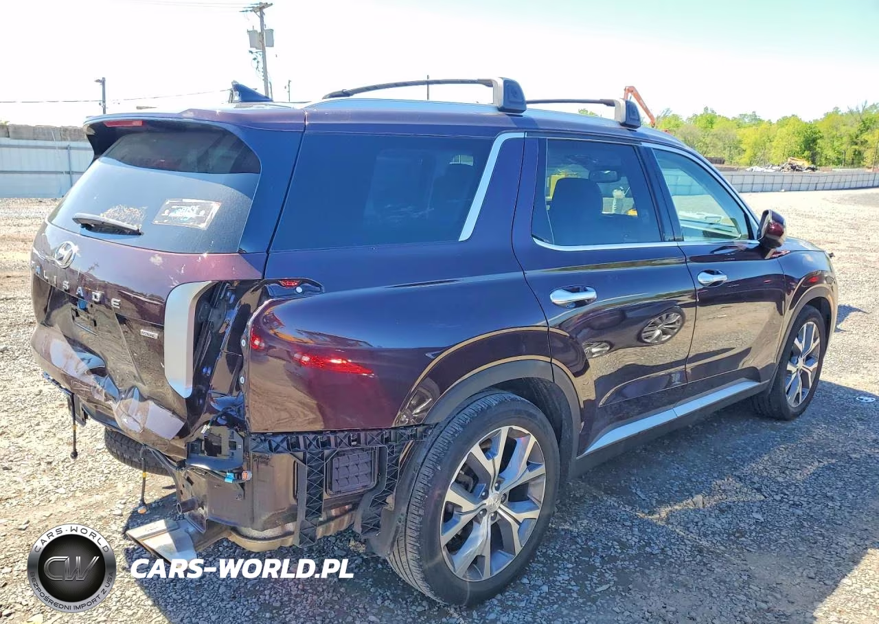 2021 Hyundai Palisade Sel VIN:KM8R4DHE7MU260683 - 3