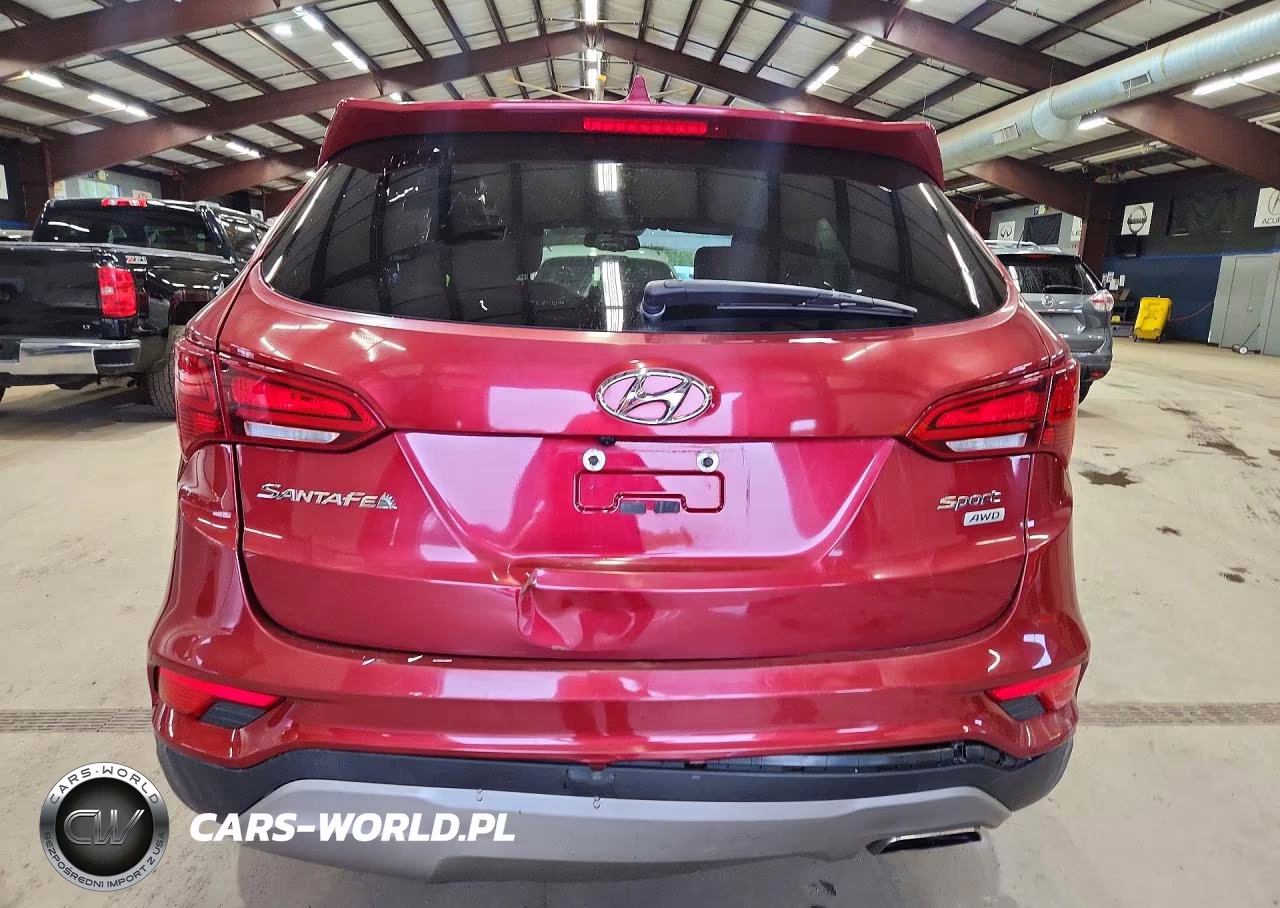 2017 Hyundai Santa Fe Sport 2.4L VIN:5XYZUDLB9HG491707 - 6