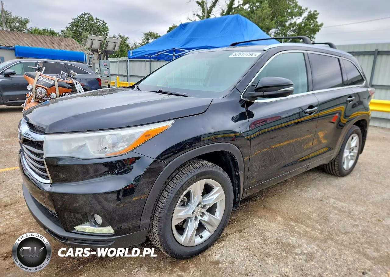 2015 Toyota Highlander Limited – zdjęcie 1 z 13