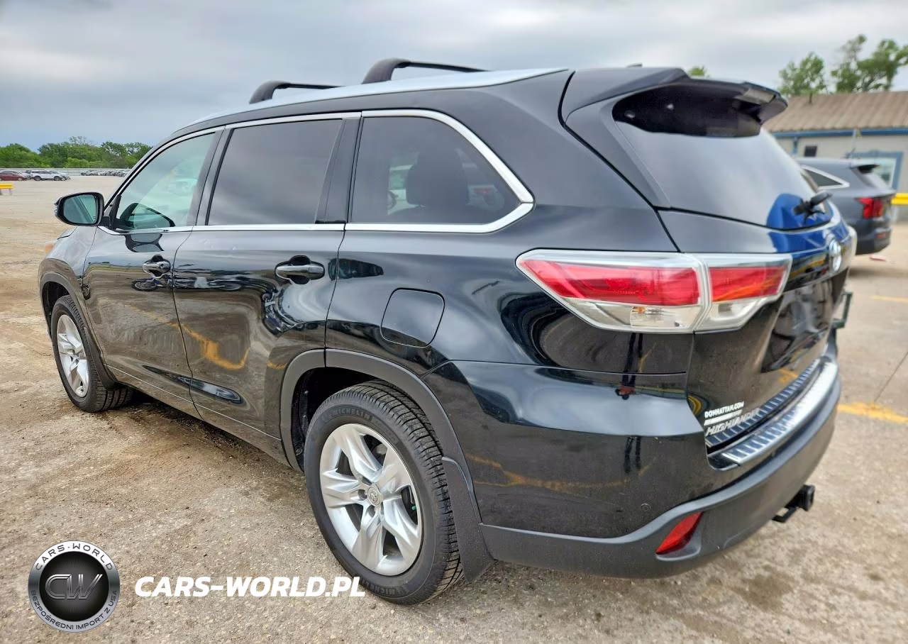 2015 Toyota Highlander Limited VIN:5TDDKRFH3FS178651 - 2