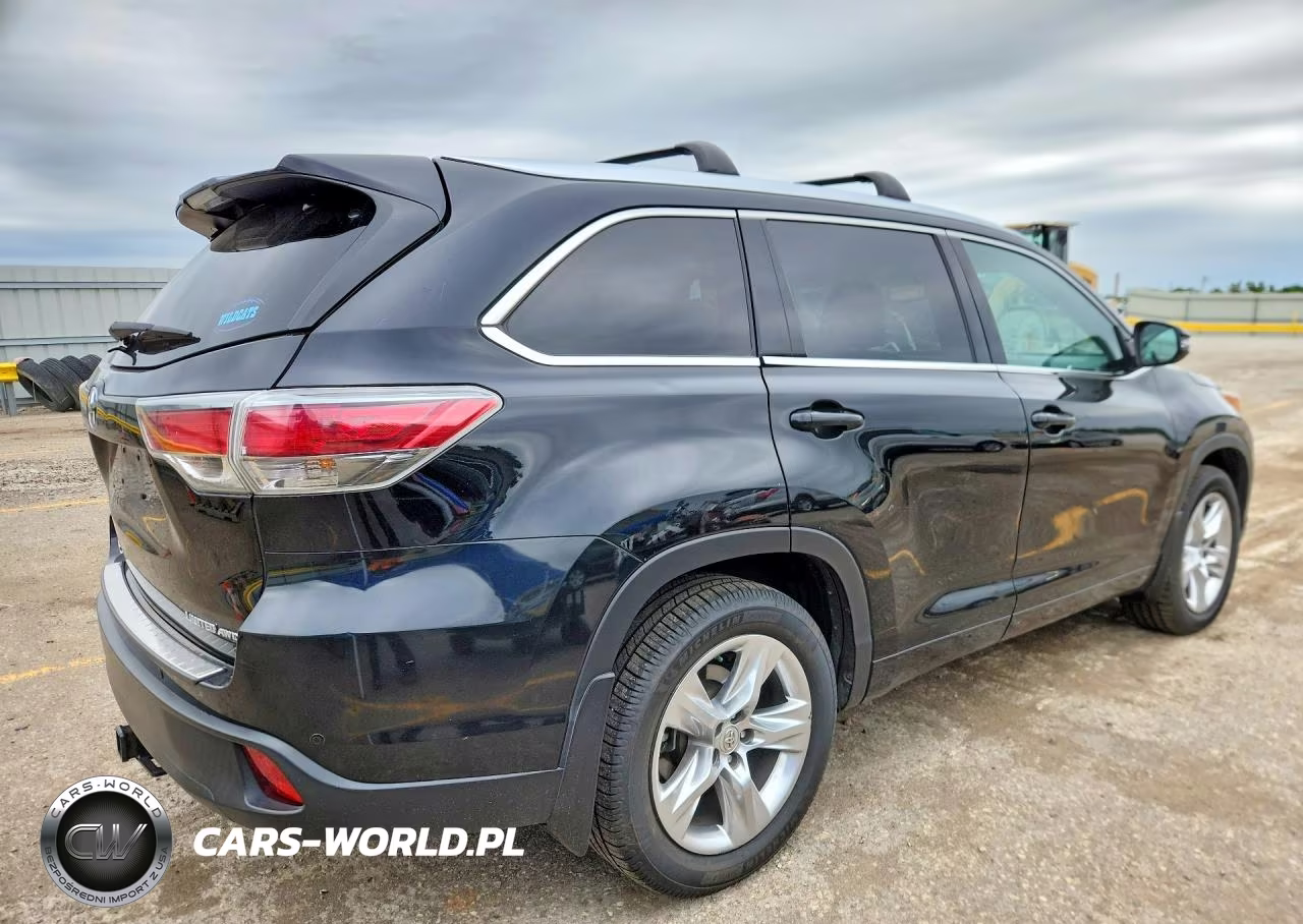 2015 Toyota Highlander Limited VIN:5TDDKRFH3FS178651 - 3