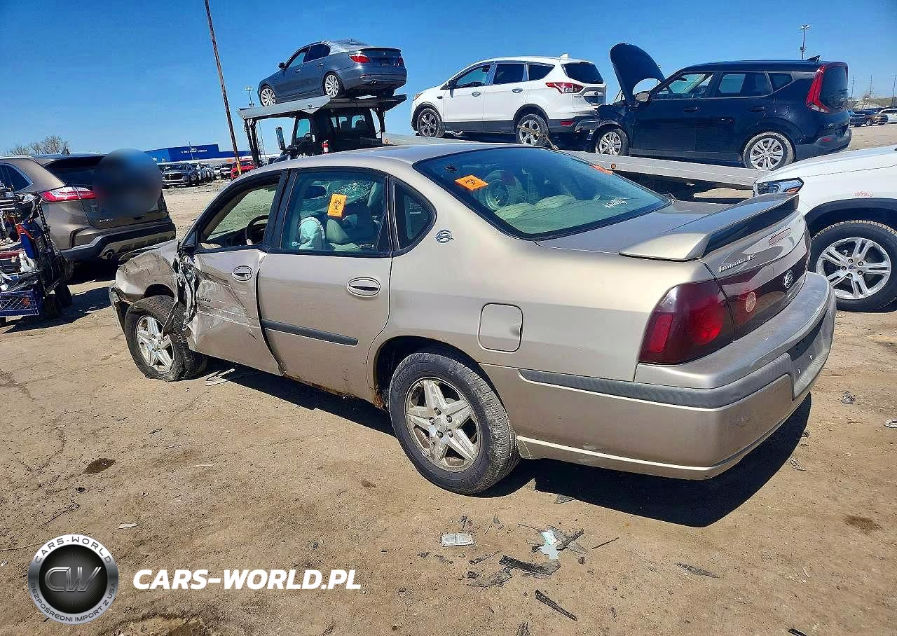 2002 Chevrolet Impala Ls VIN:2G1WH55K729280561 - 2