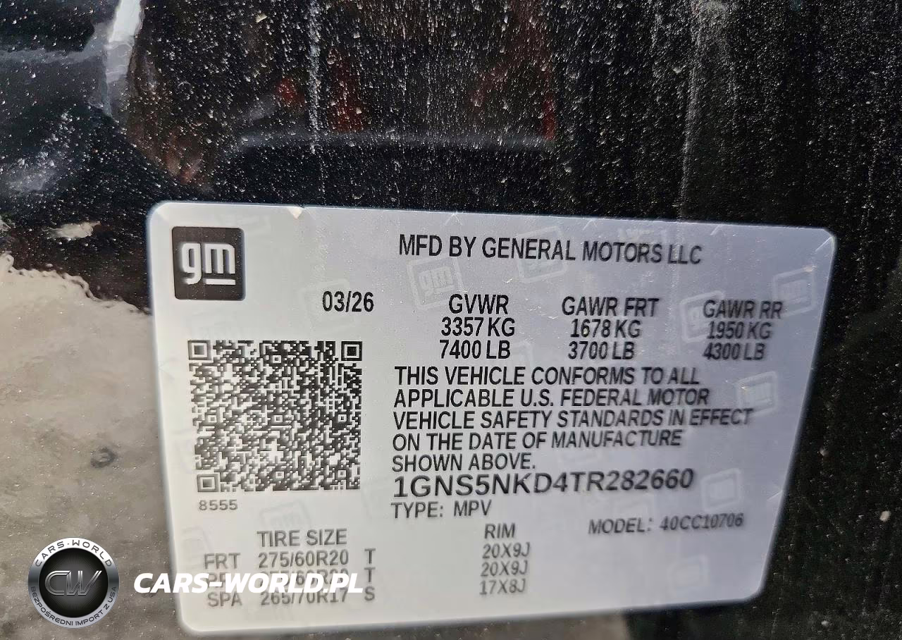 2026 Chevrolet Tahoe C1500 Lt VIN:1GNS5NKD4TR282660 - 13