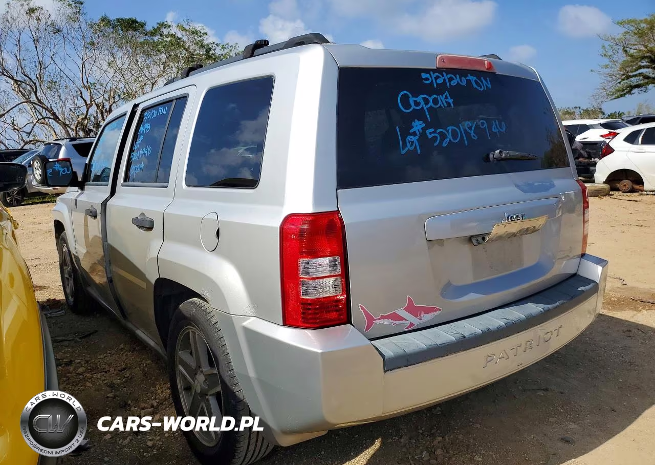 2008 Jeep Patriot Sport VIN:1J8FT28W08D701849 - 2
