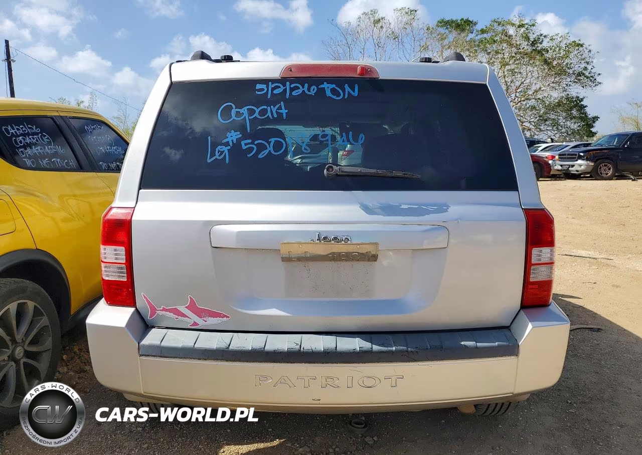 2008 Jeep Patriot Sport VIN:1J8FT28W08D701849 - 6