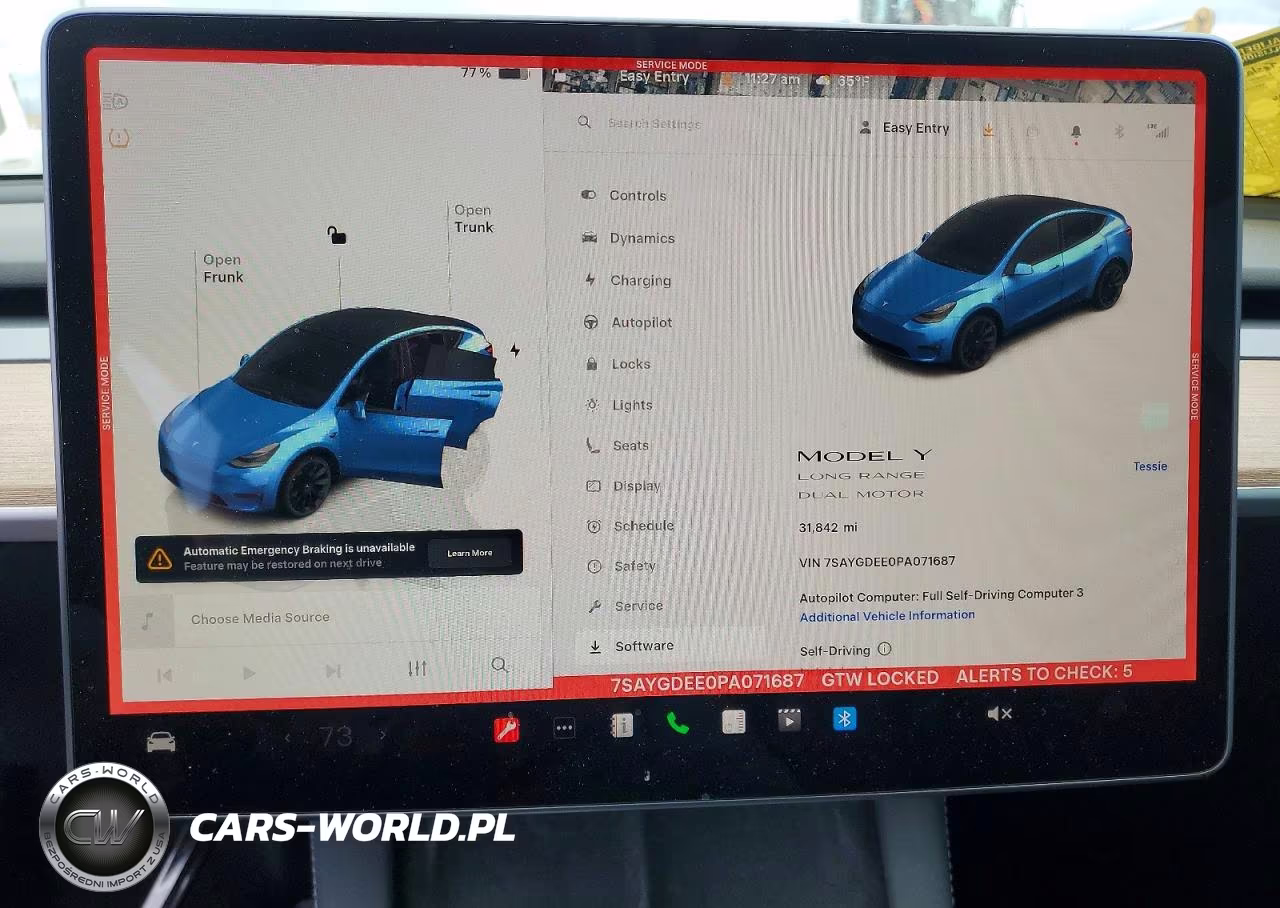 2023 Tesla Model Y VIN:7SAYGDEE0PA071687 - 9