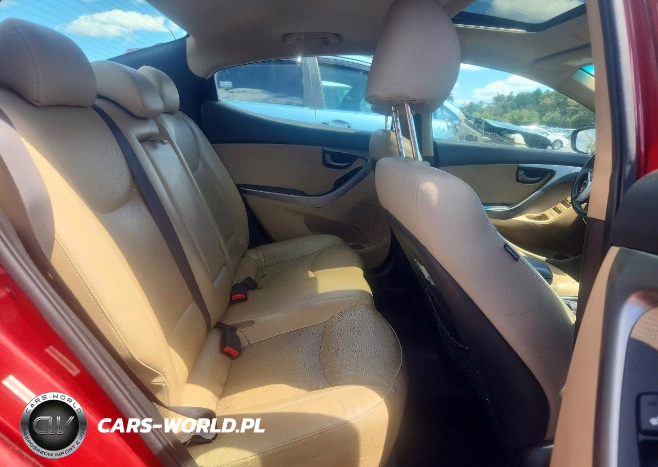 2012 Hyundai Elantra Limited VIN:KMHDH4AE2CU186192 - 10