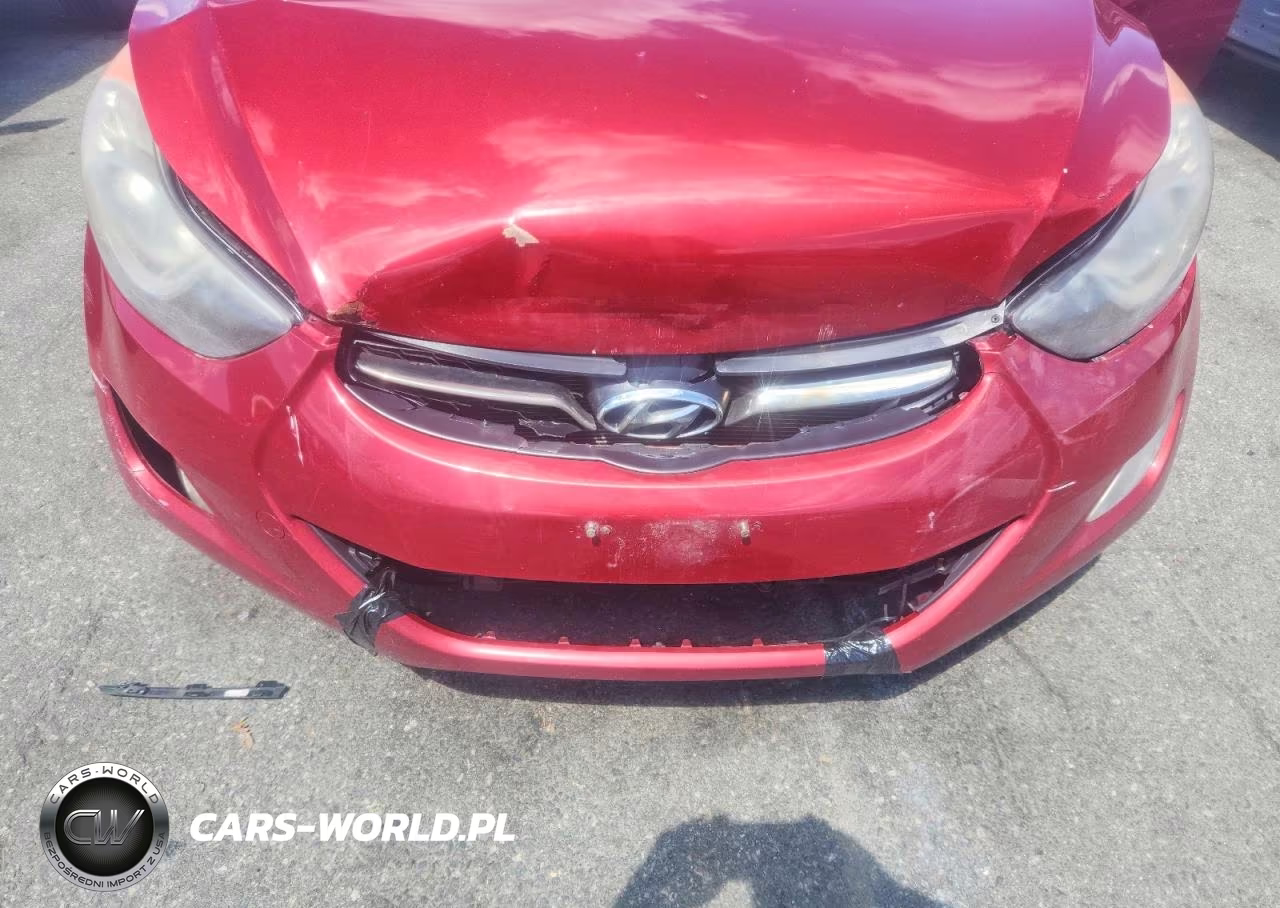 2012 Hyundai Elantra Limited VIN:KMHDH4AE2CU186192 - 11