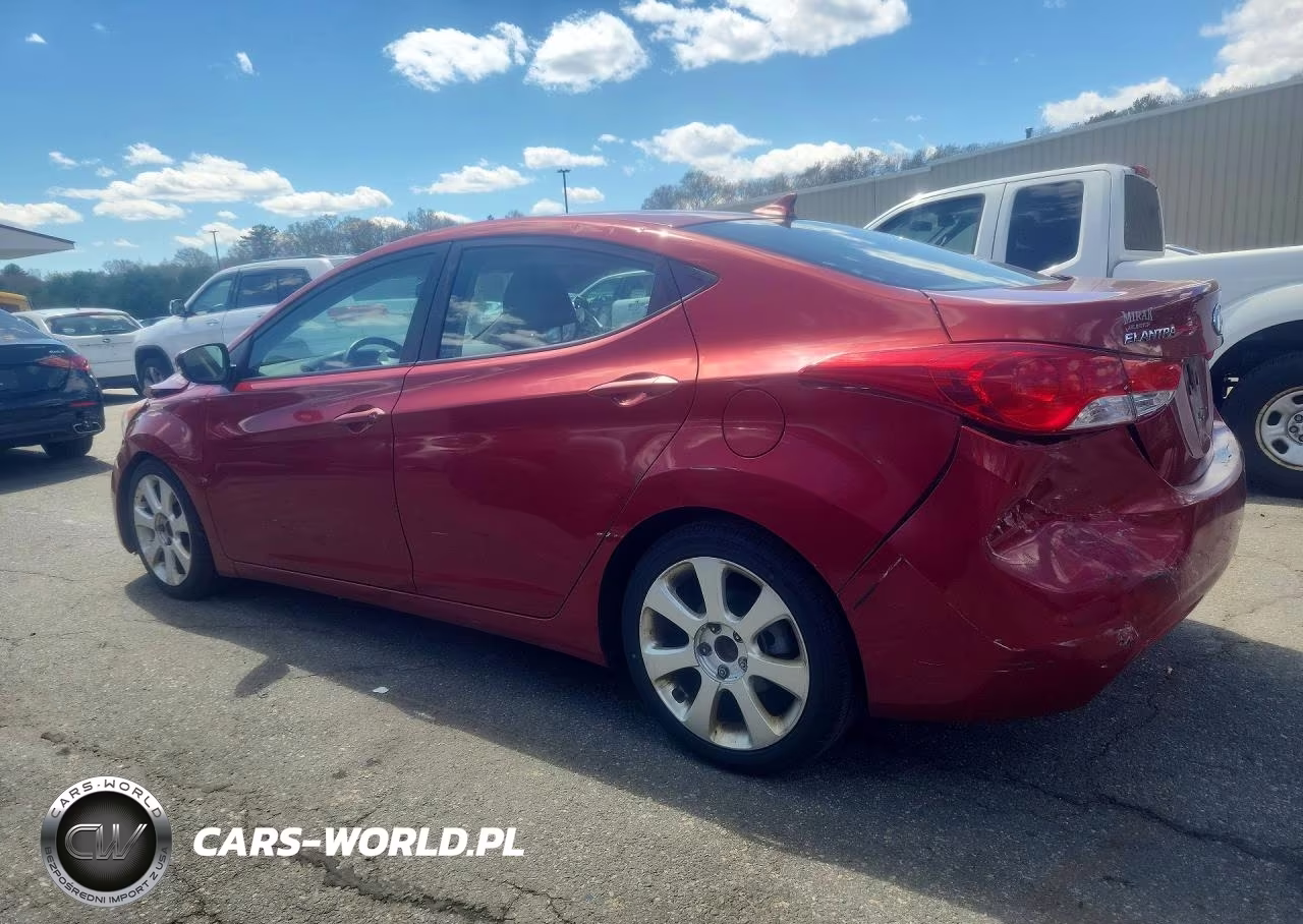 2012 Hyundai Elantra Limited VIN:KMHDH4AE2CU186192 - 2