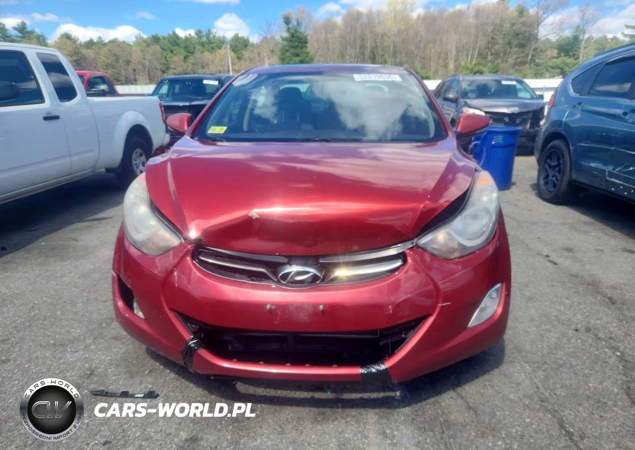 2012 Hyundai Elantra Limited VIN:KMHDH4AE2CU186192 - 5