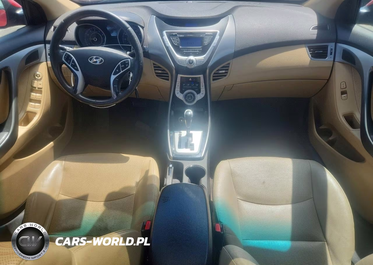 2012 Hyundai Elantra Limited VIN:KMHDH4AE2CU186192 - 8