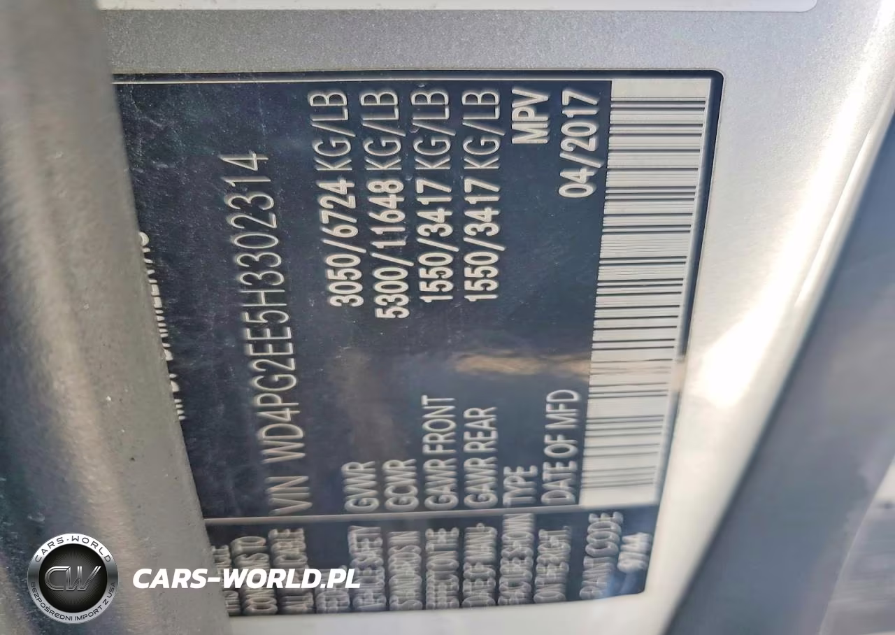 2017 Mercedes-Benz Metris VIN:WD4PG2EE5H3302314 - 13