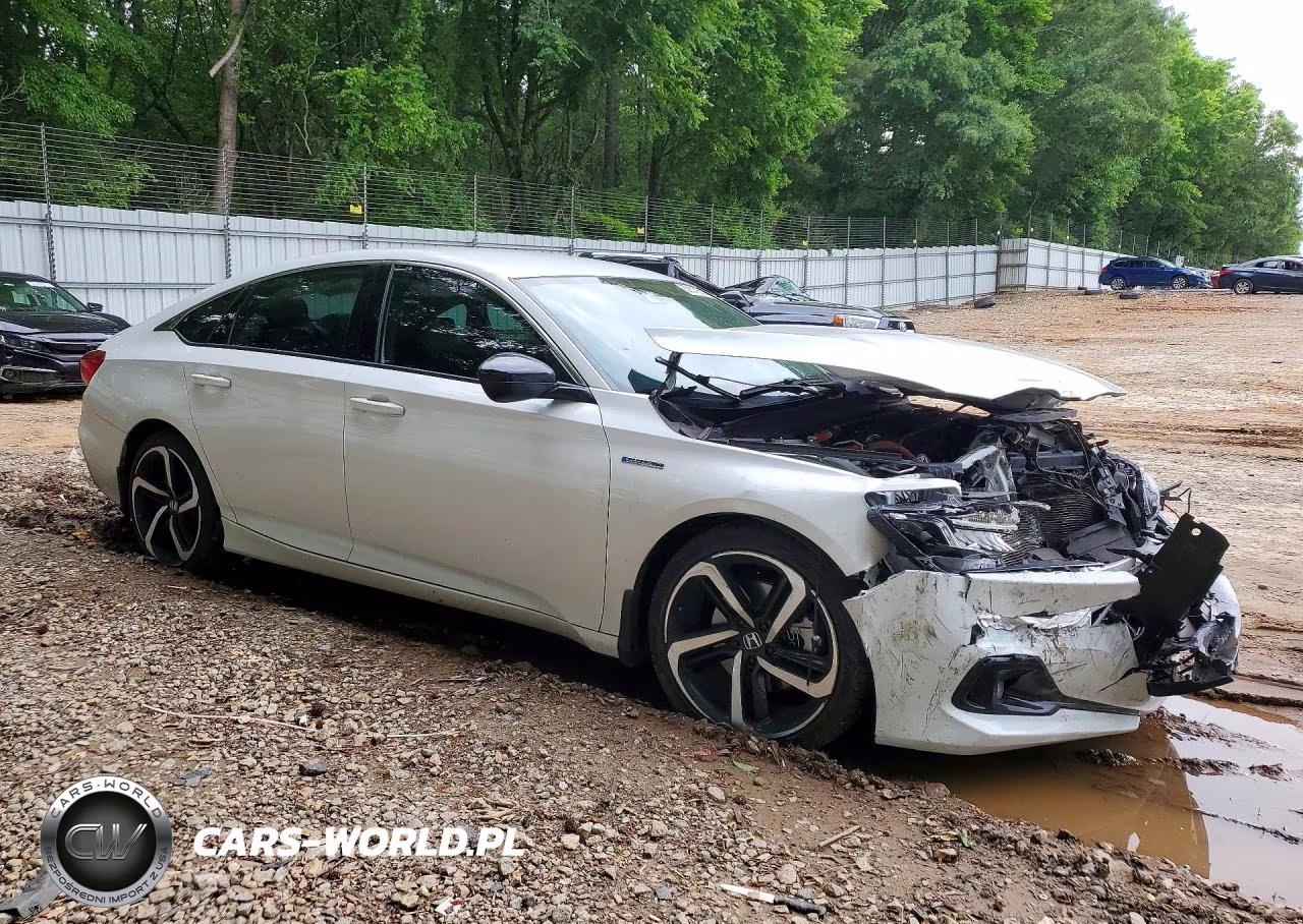 2022 Honda Accord Hybrid Sport VIN:1HGCV3F27NA030463 - 4