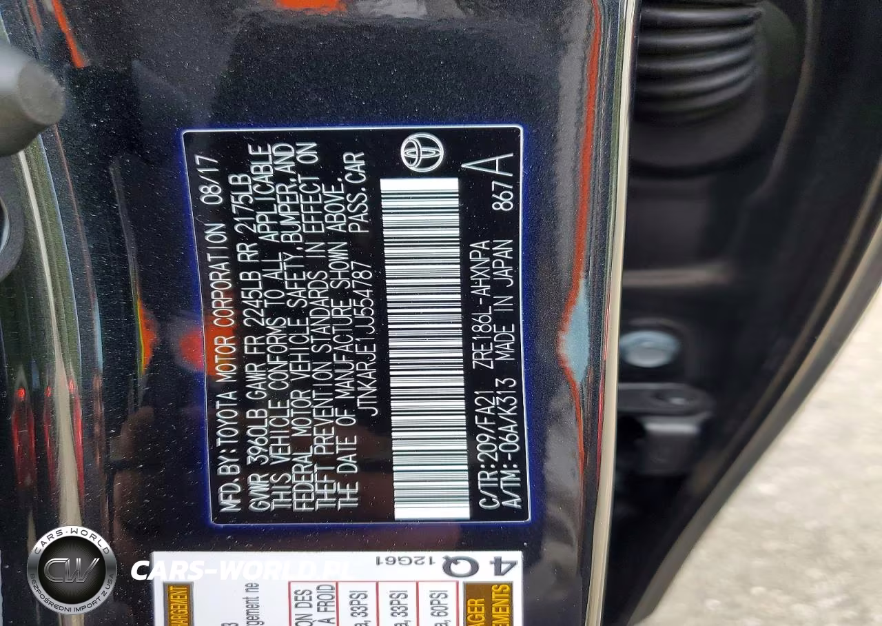 2018 Toyota Corolla Im Base VIN:JTNKARJE1JJ554787 - 14