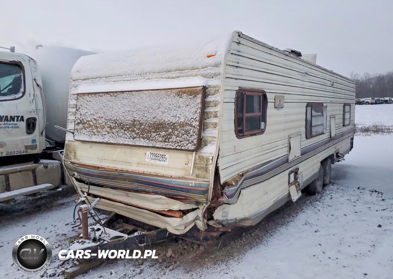 1988 Fleetwood Prowler Camper VIN:1EC1L2928K4236784 - 2