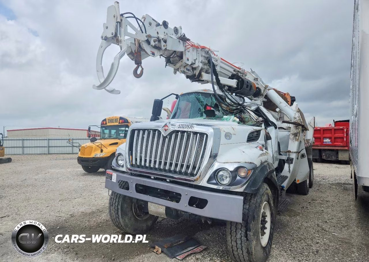 2022 International Hv607 Digger Derrick Truck VIN:3HAEHTAT7NL234361 - 2