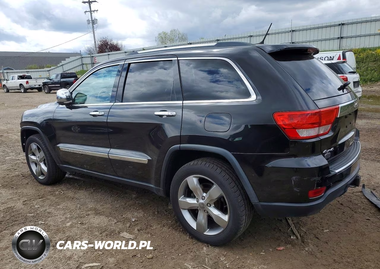 2013 Jeep Grand Cherokee Overland VIN:1C4RJFCG0DC542767 - 2