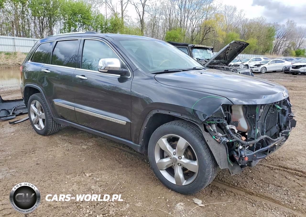 2013 Jeep Grand Cherokee Overland VIN:1C4RJFCG0DC542767 - 4