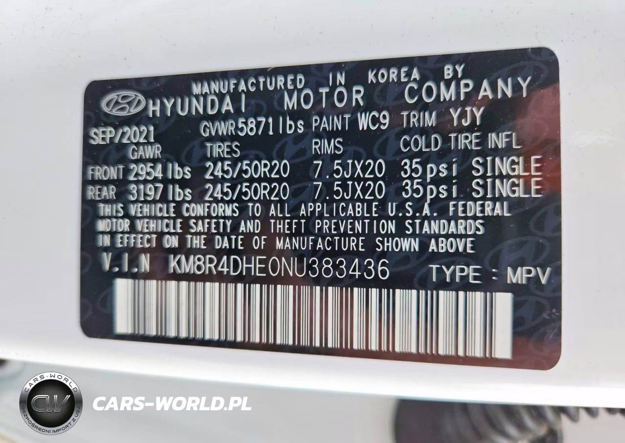 2022 Hyundai Palisade Sel VIN:KM8R4DHE0NU383436 - 14