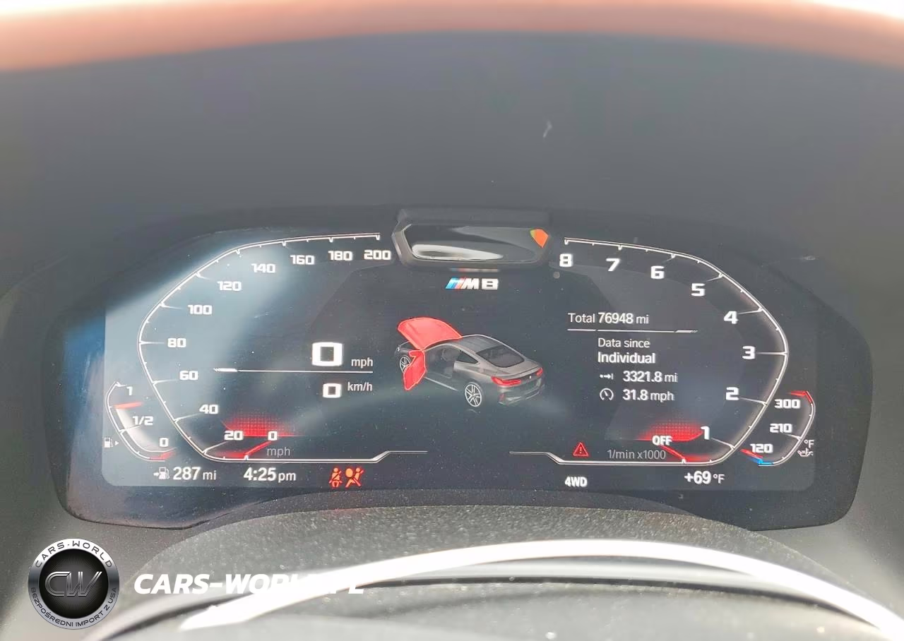 2020 BMW M8 VIN:WBSAE0C0XLBM08444 - 9