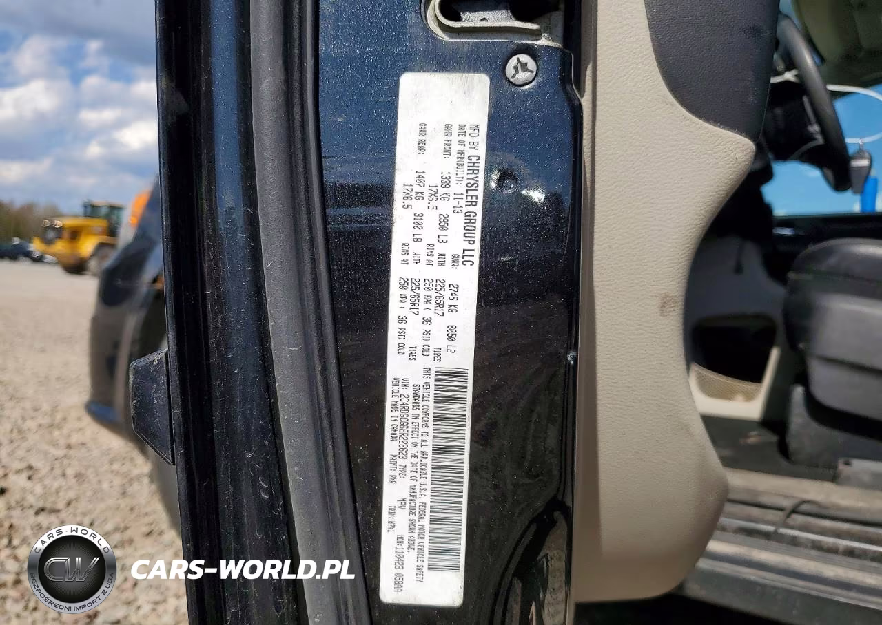2014 Dodge Grand Caravan Sxt VIN:2C4RDGCG6ER223623 - 13