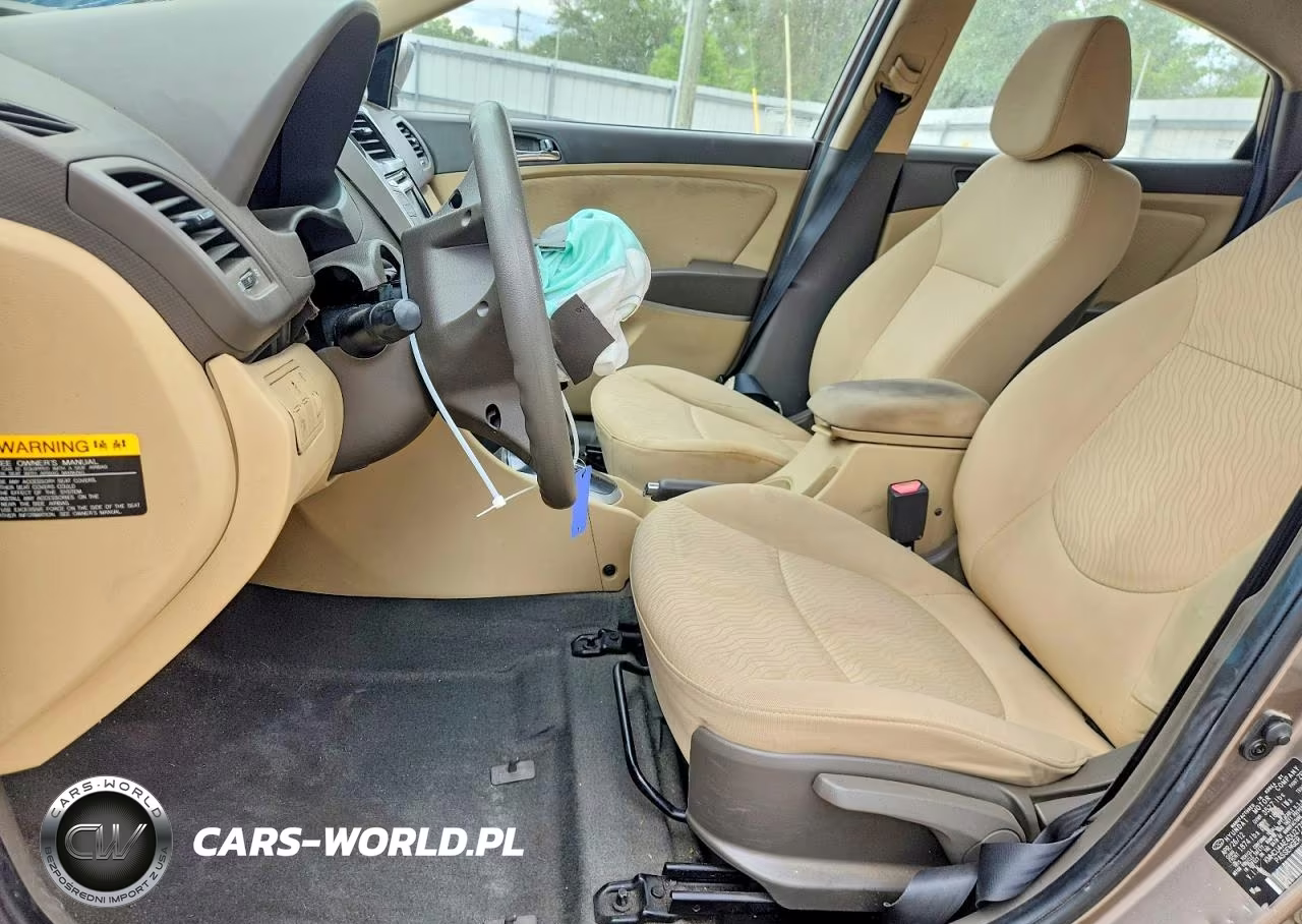 2013 Hyundai Accent Gls VIN:KMHCU4AE4DU277652 - 7