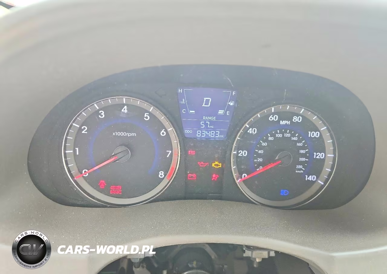 2013 Hyundai Accent Gls VIN:KMHCU4AE4DU277652 - 9