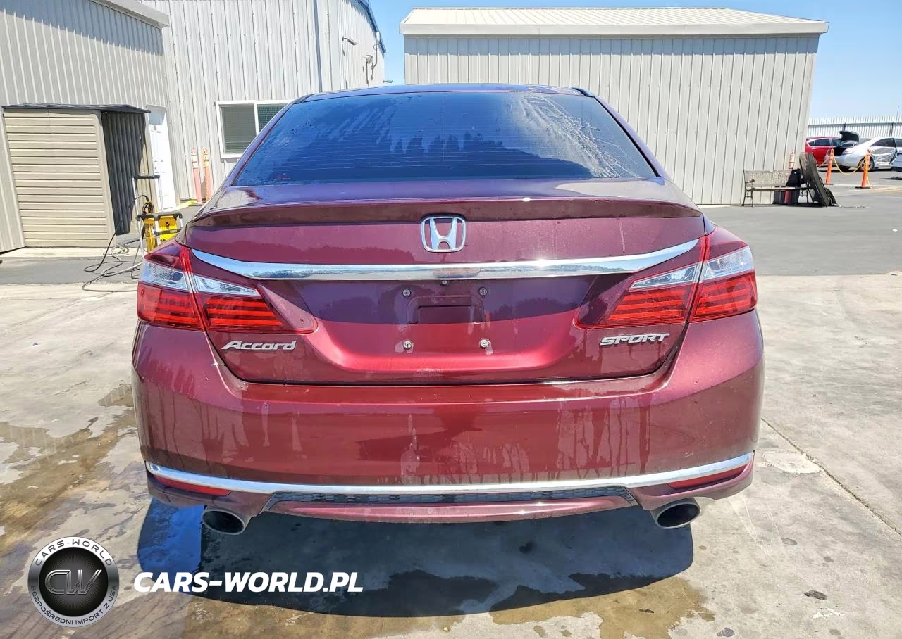 2016 Honda Accord Sport VIN:1HGCR2F53GA021495 - 6