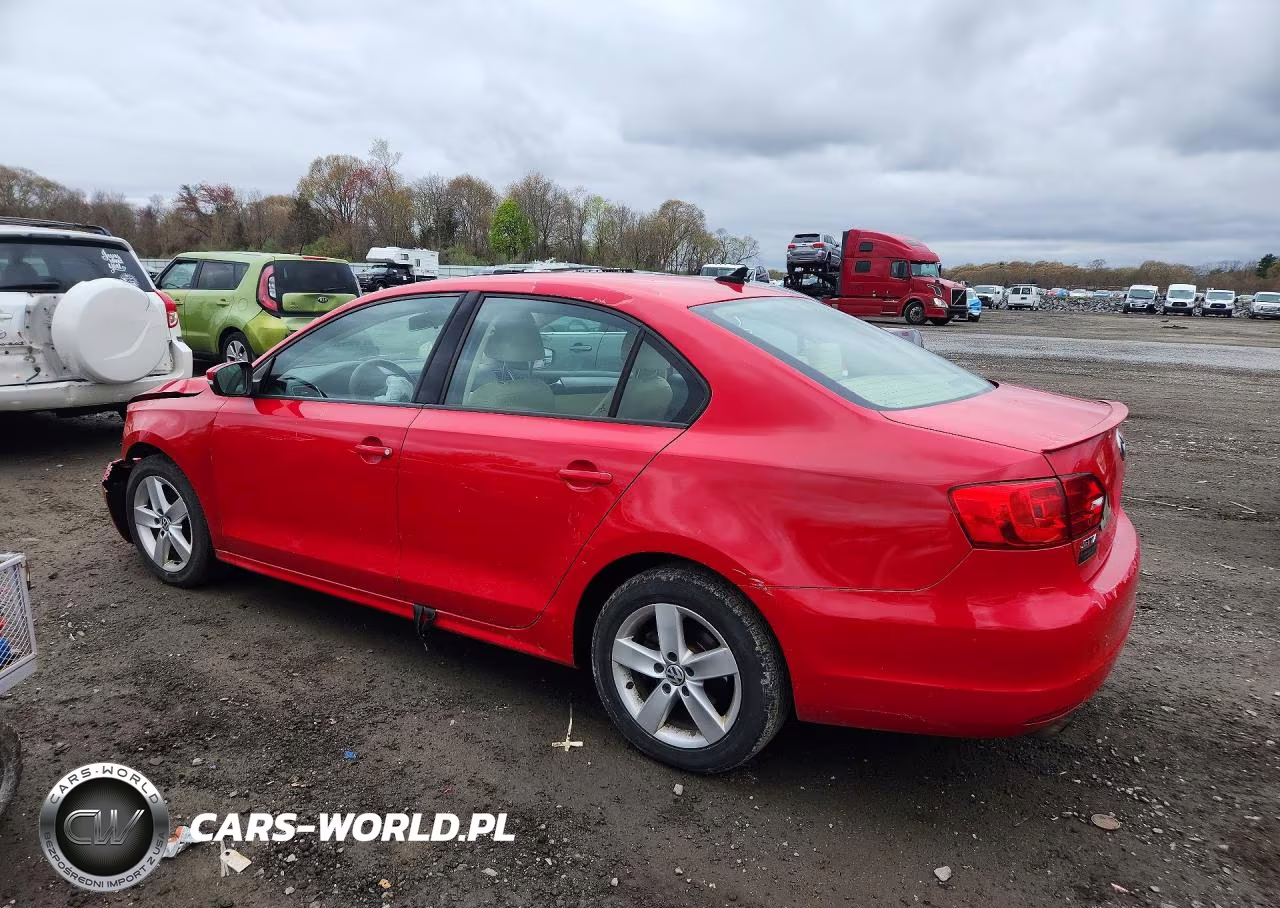 2011 Volkswagen Jetta Tdi VIN:3VWLL7AJ8BM064028 - 2