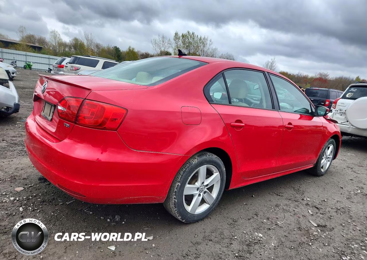 2011 Volkswagen Jetta Tdi VIN:3VWLL7AJ8BM064028 - 3
