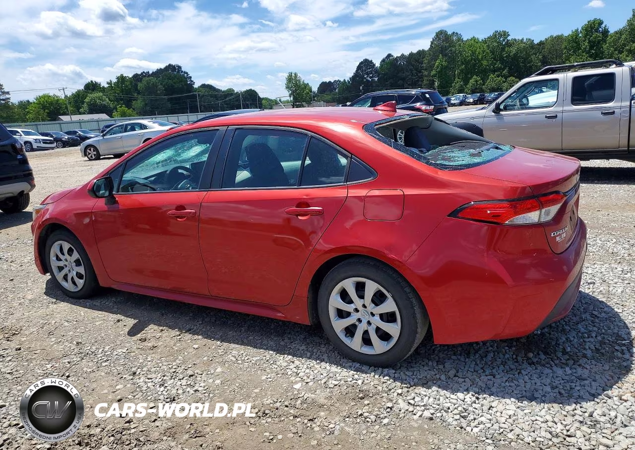 2021 Toyota Corolla Le VIN:5YFEPMAE1MP164243 - 2