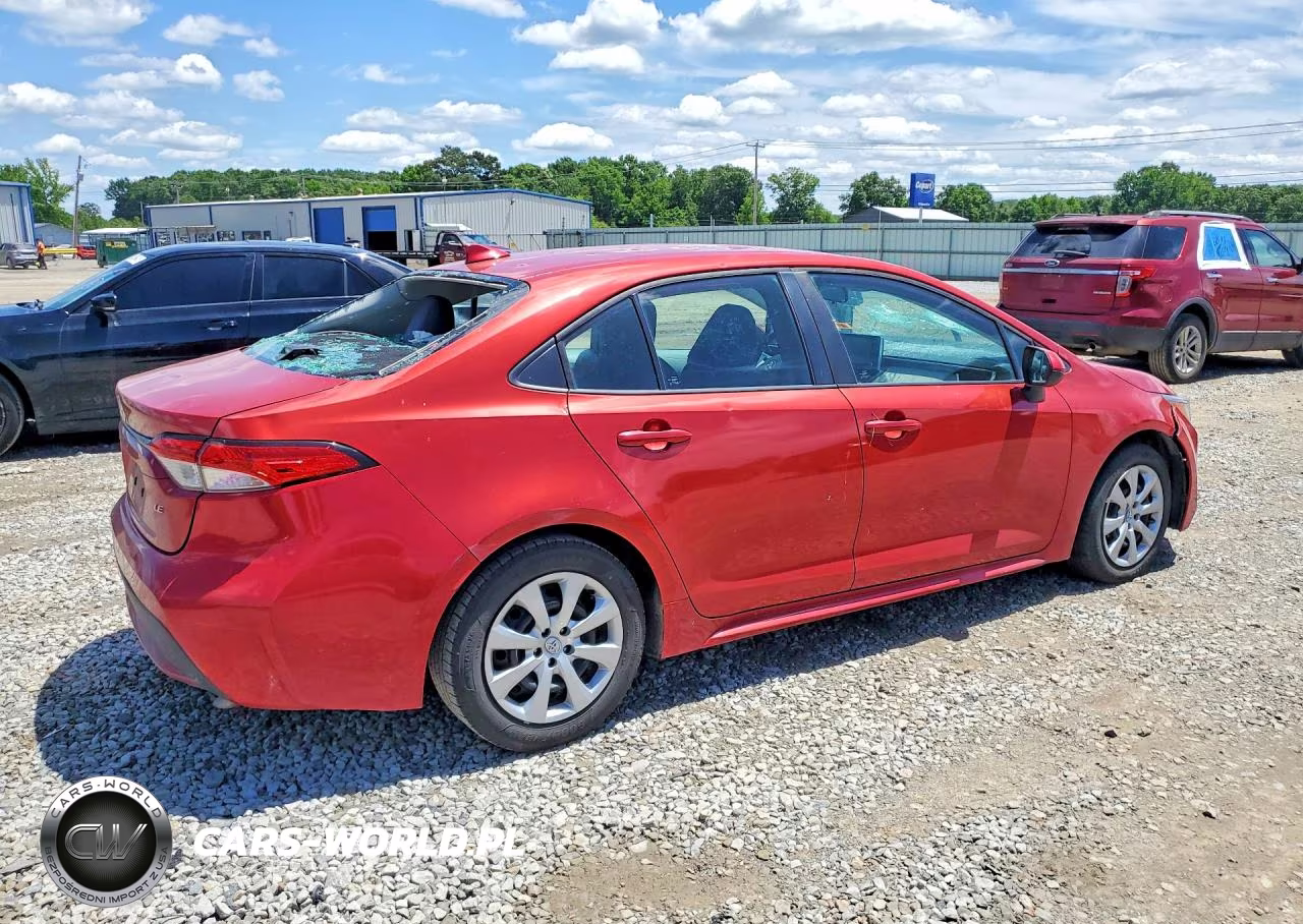 2021 Toyota Corolla Le VIN:5YFEPMAE1MP164243 - 3