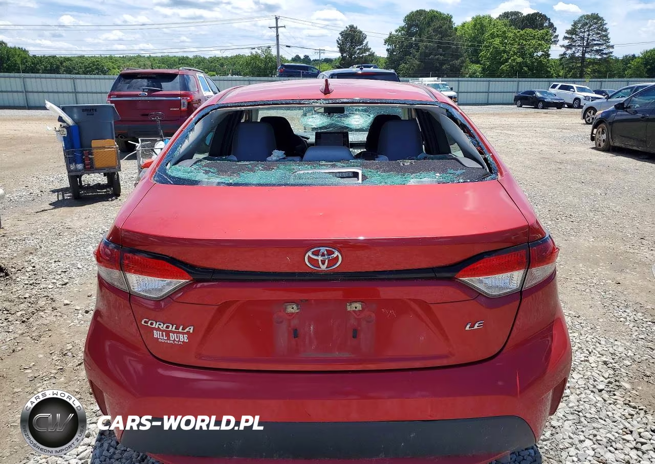 2021 Toyota Corolla Le VIN:5YFEPMAE1MP164243 - 6