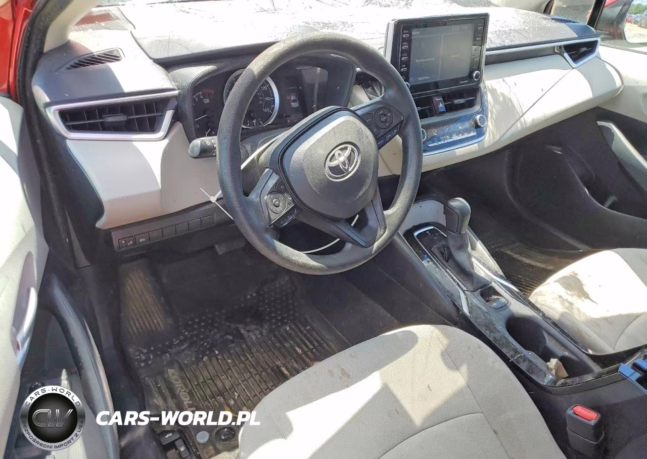 2021 Toyota Corolla Le VIN:5YFEPMAE1MP164243 - 8