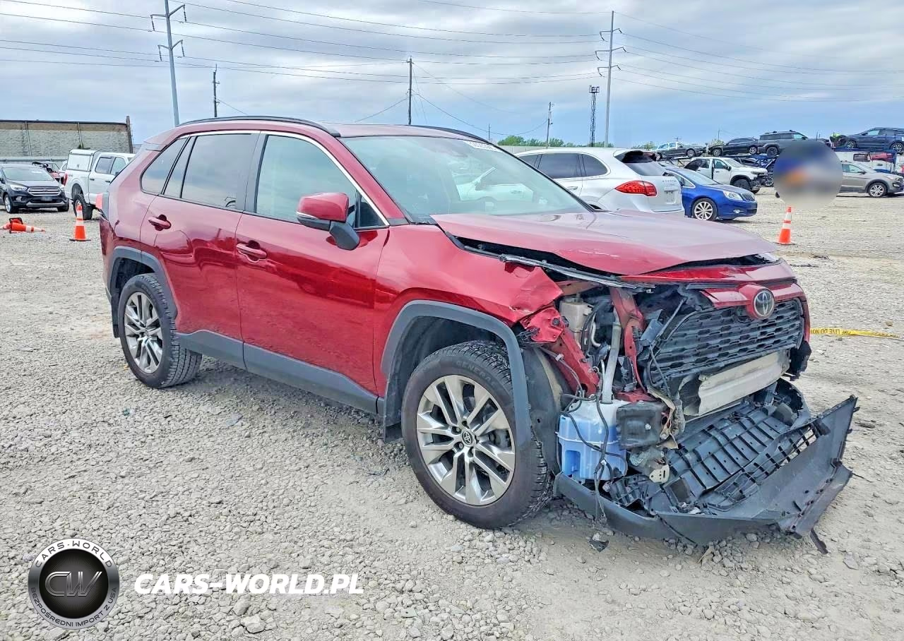 2021 Toyota Rav4 Xle Premium VIN:2T3A1RFV5MW217327 - 4