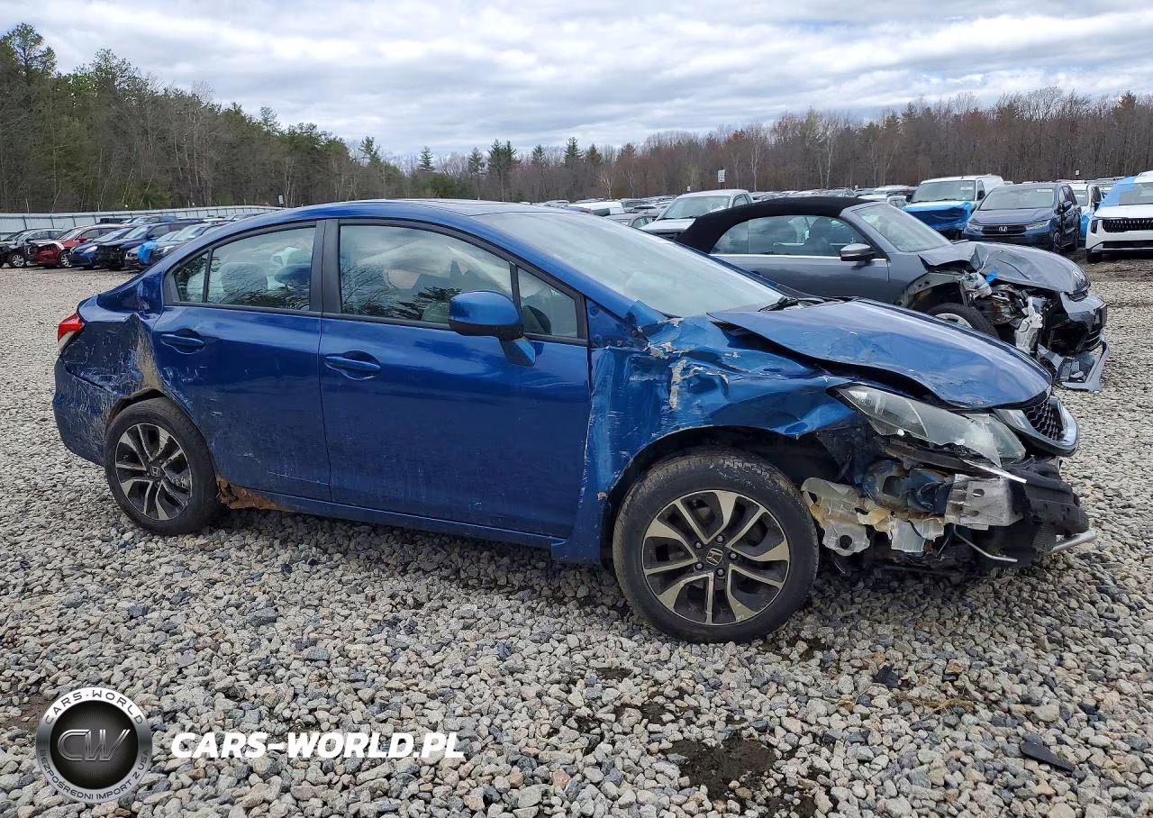 2013 Honda Civic Ex VIN:19XFB2F82DE225272 - 4