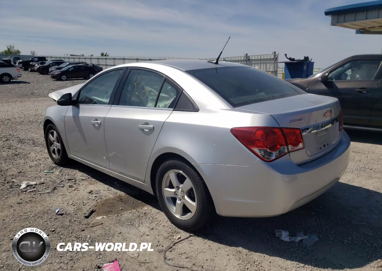 2013 Chevrolet Cruze Lt VIN:1G1PC5SB6D7134499 - 2