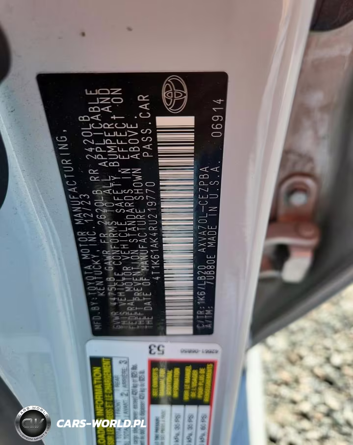 2024 Toyota Camry Xse VIN:4T1K61AK4RU219770 - 12